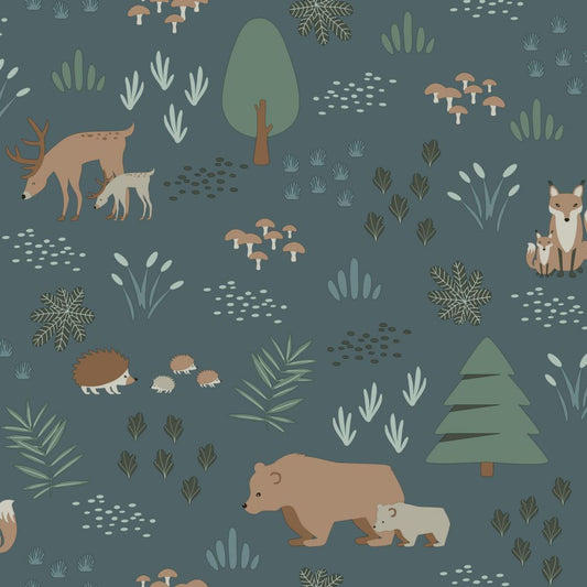 Today Interiors - Forest Friends Wallpaper