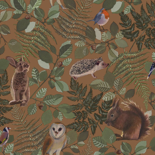 Today Interiors - Forest Friends Wallpaper