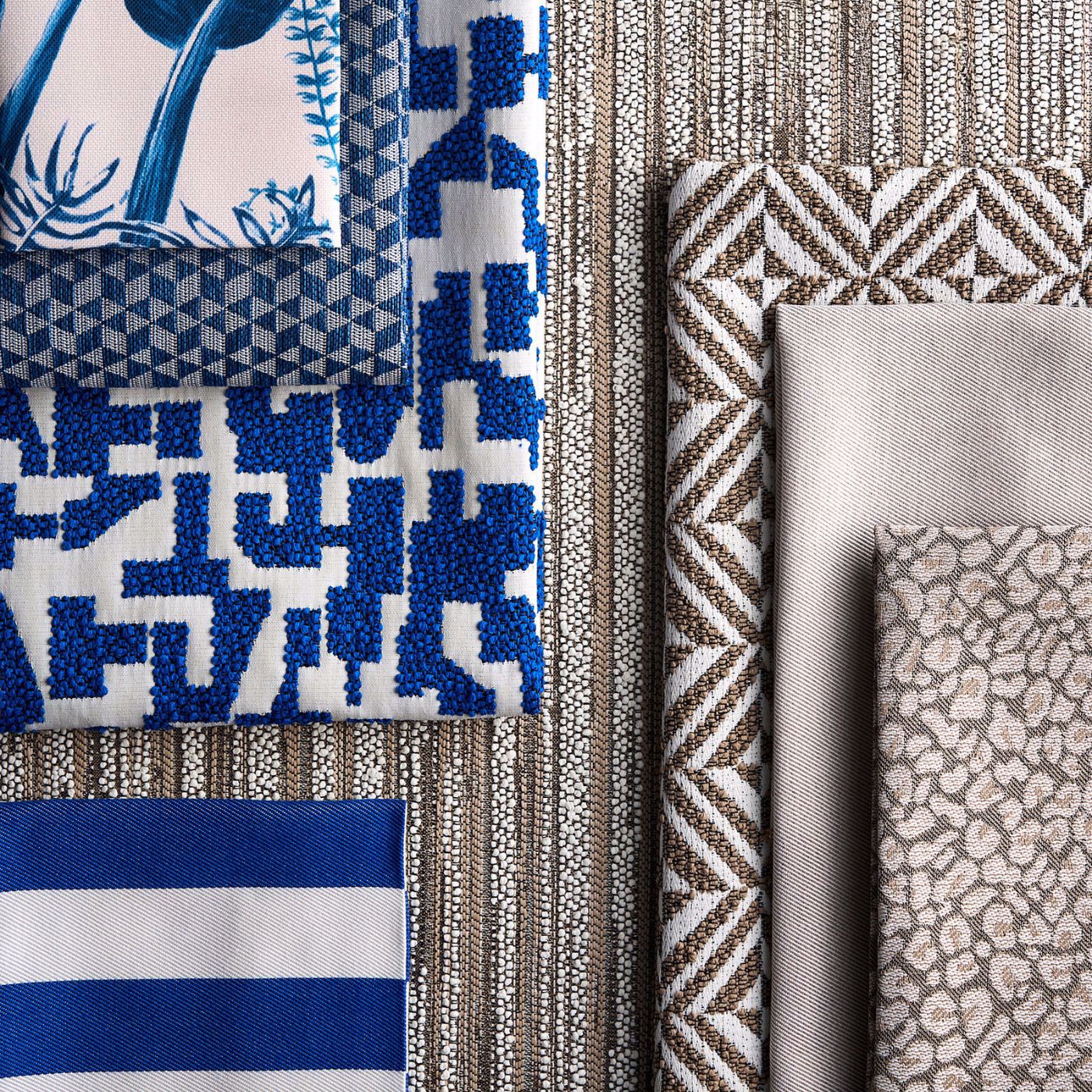 Clarke & Clarke Outdoor Sicily Cobalt