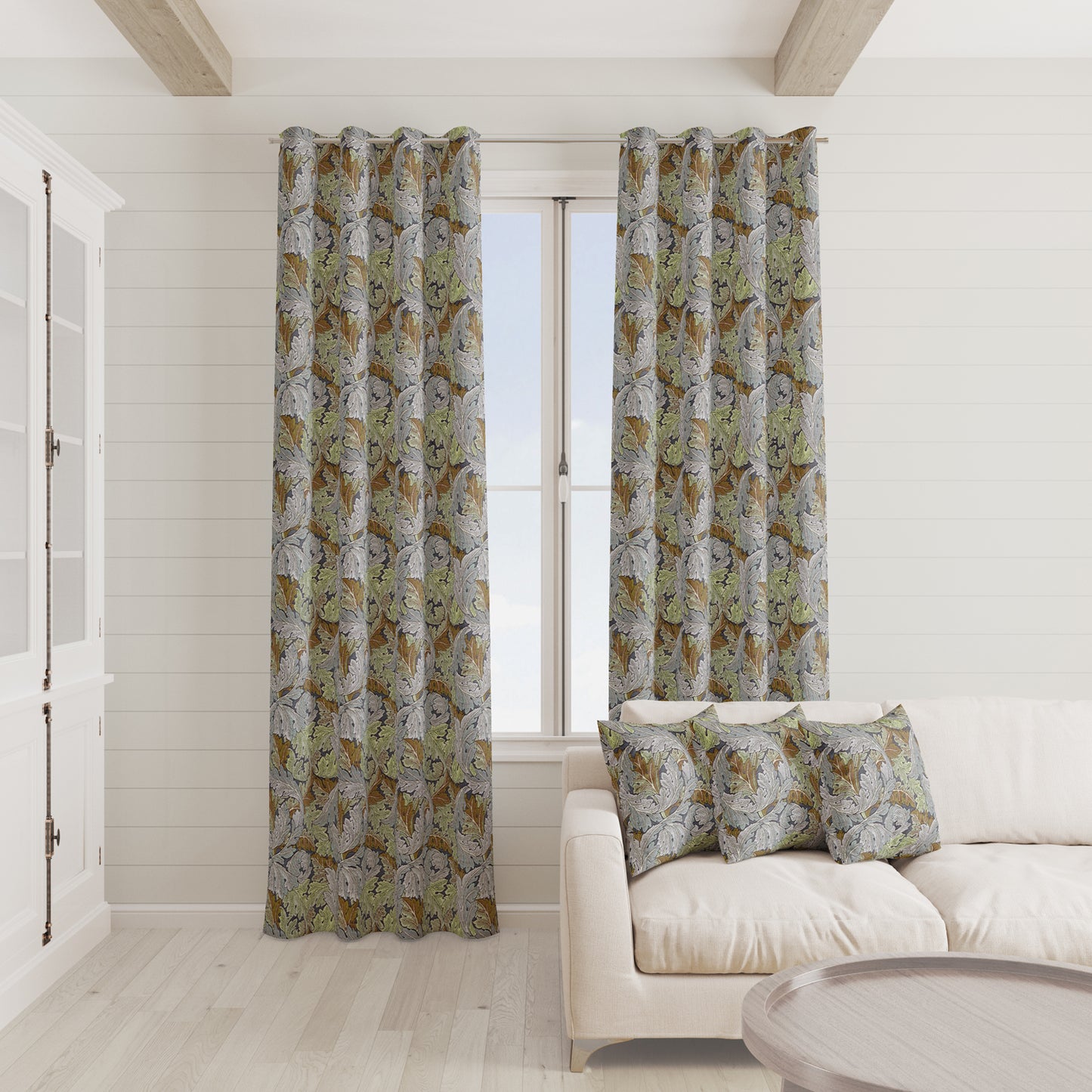 Chatham Glyn Acanthus Indigo