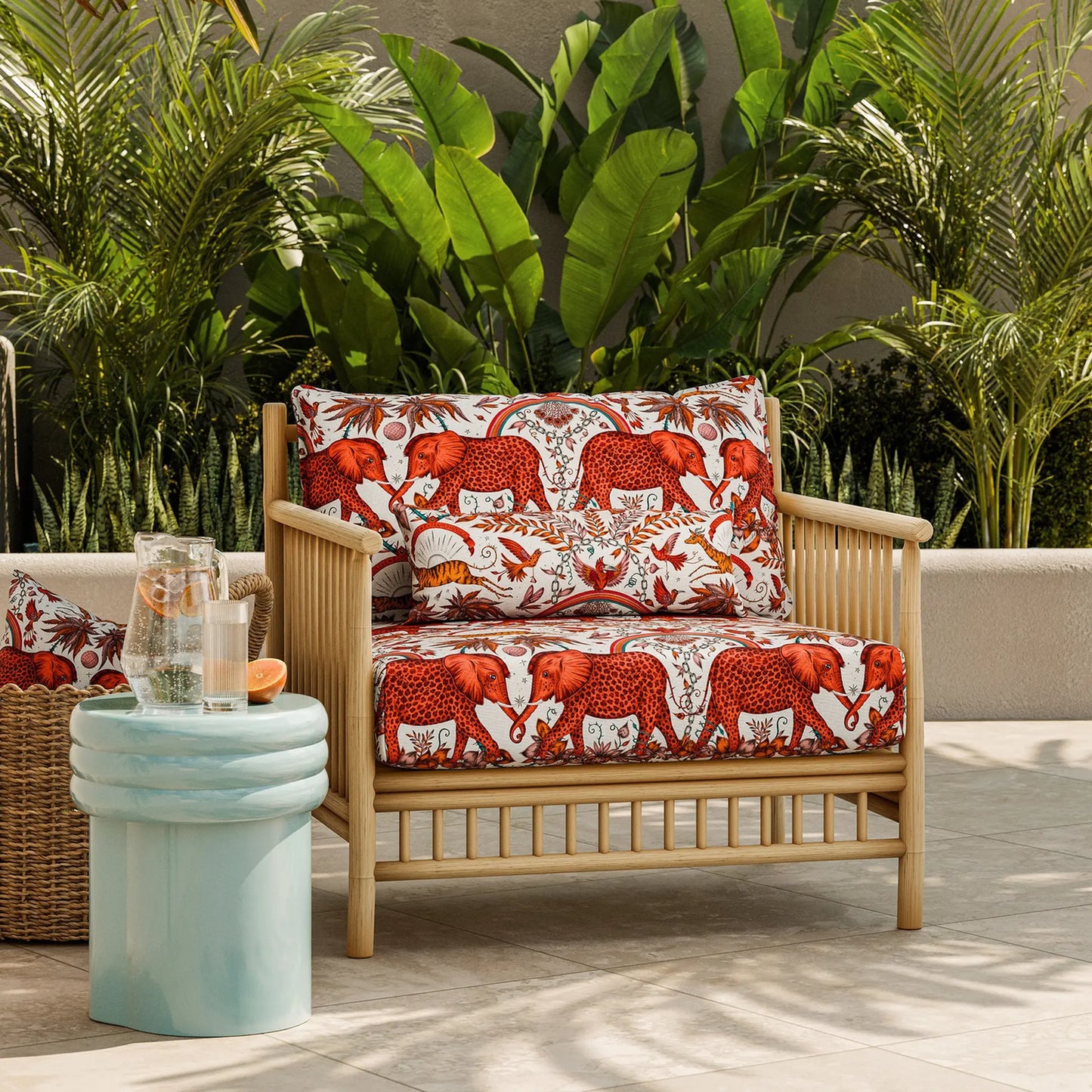 Clarke & Clarke Zambezi Indoor Outdoor Flame