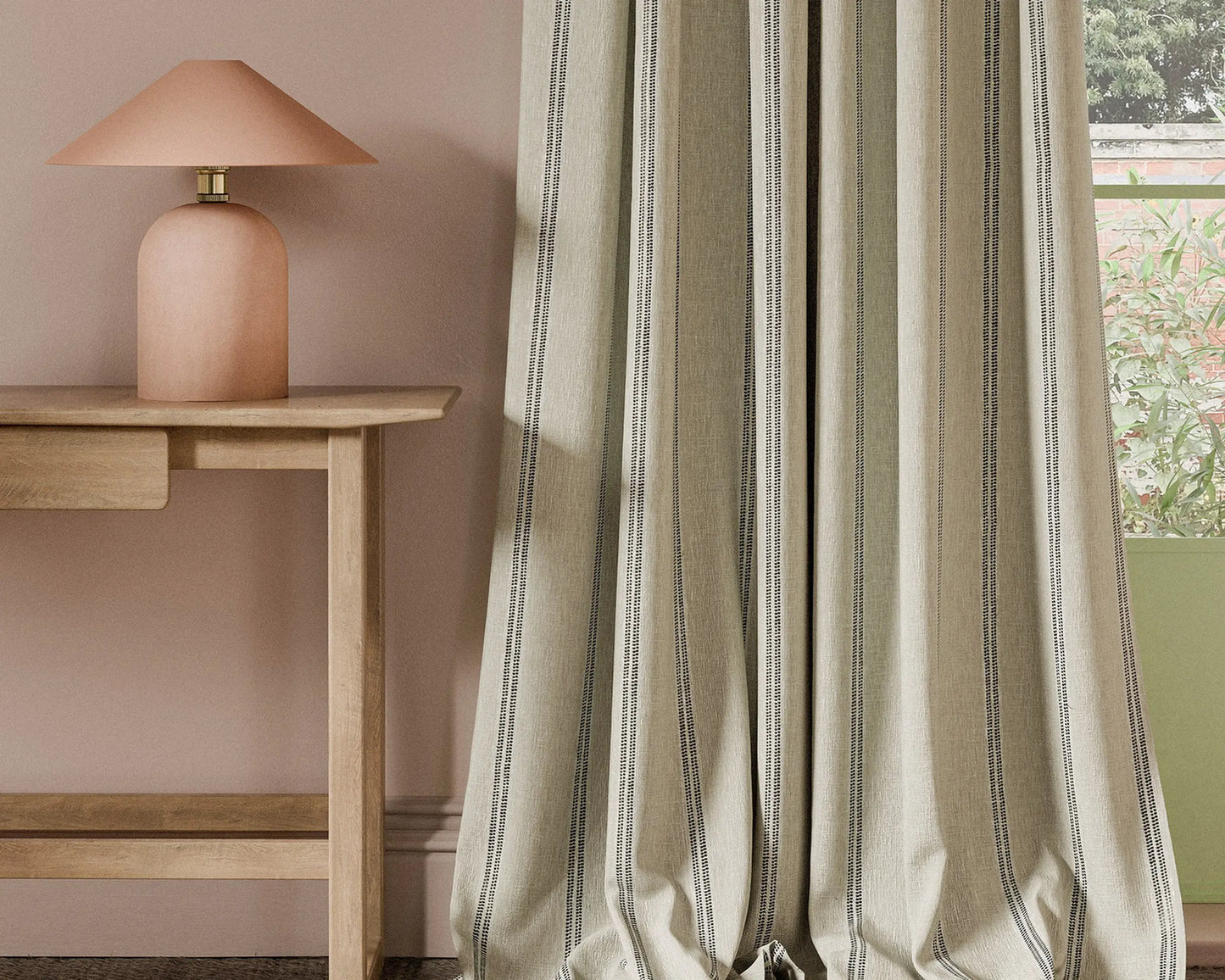 Clarke & Clarke Ordo Charcoal/ivory