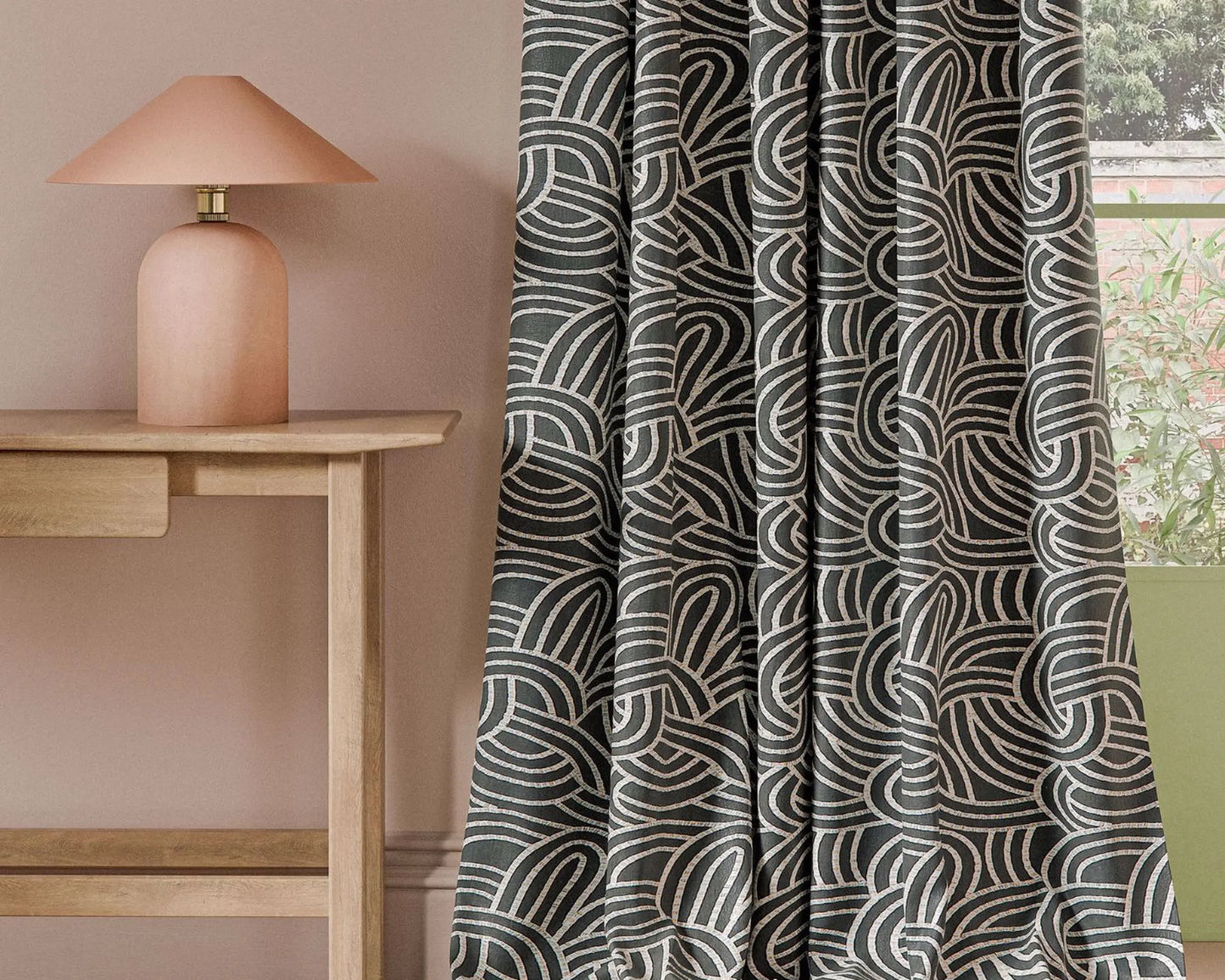 Clarke & Clarke Volu Charcoal