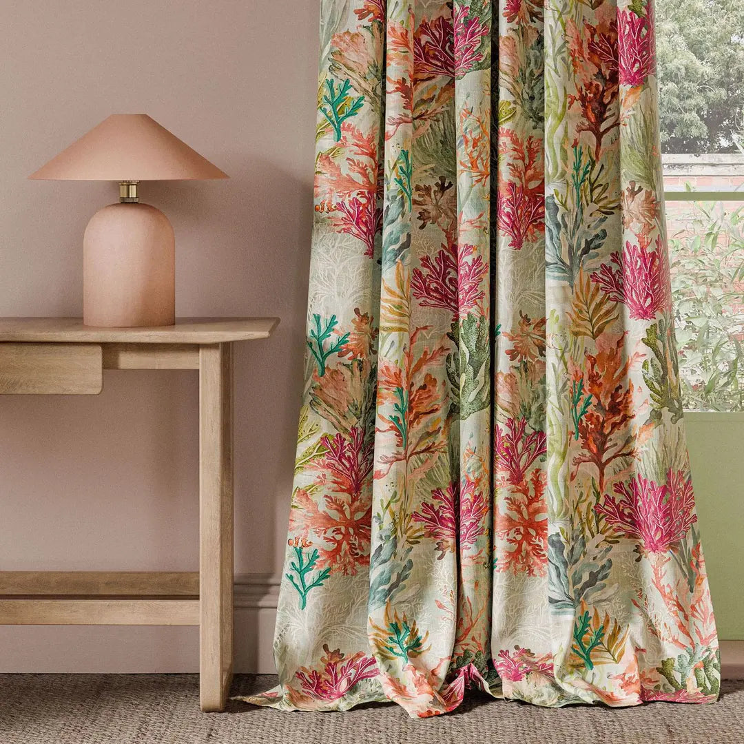 Clarke & Clarke Oceana Print Seafoam