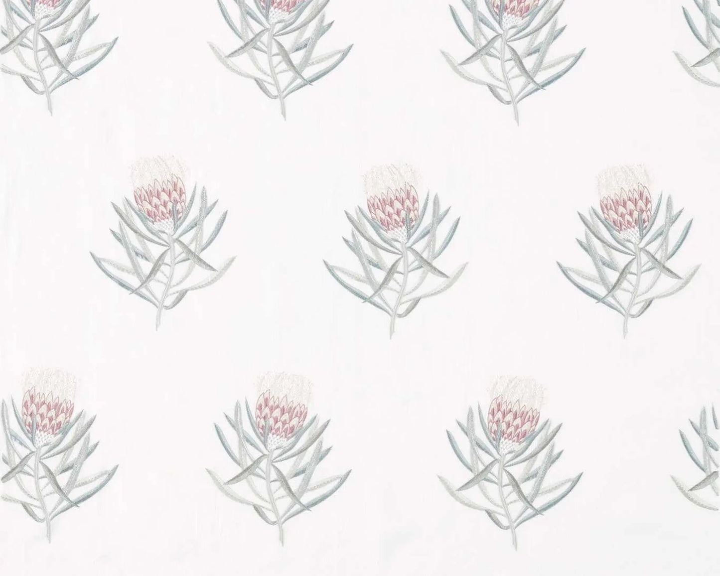 Sanderson Protea Flower Porcelain/Orchid