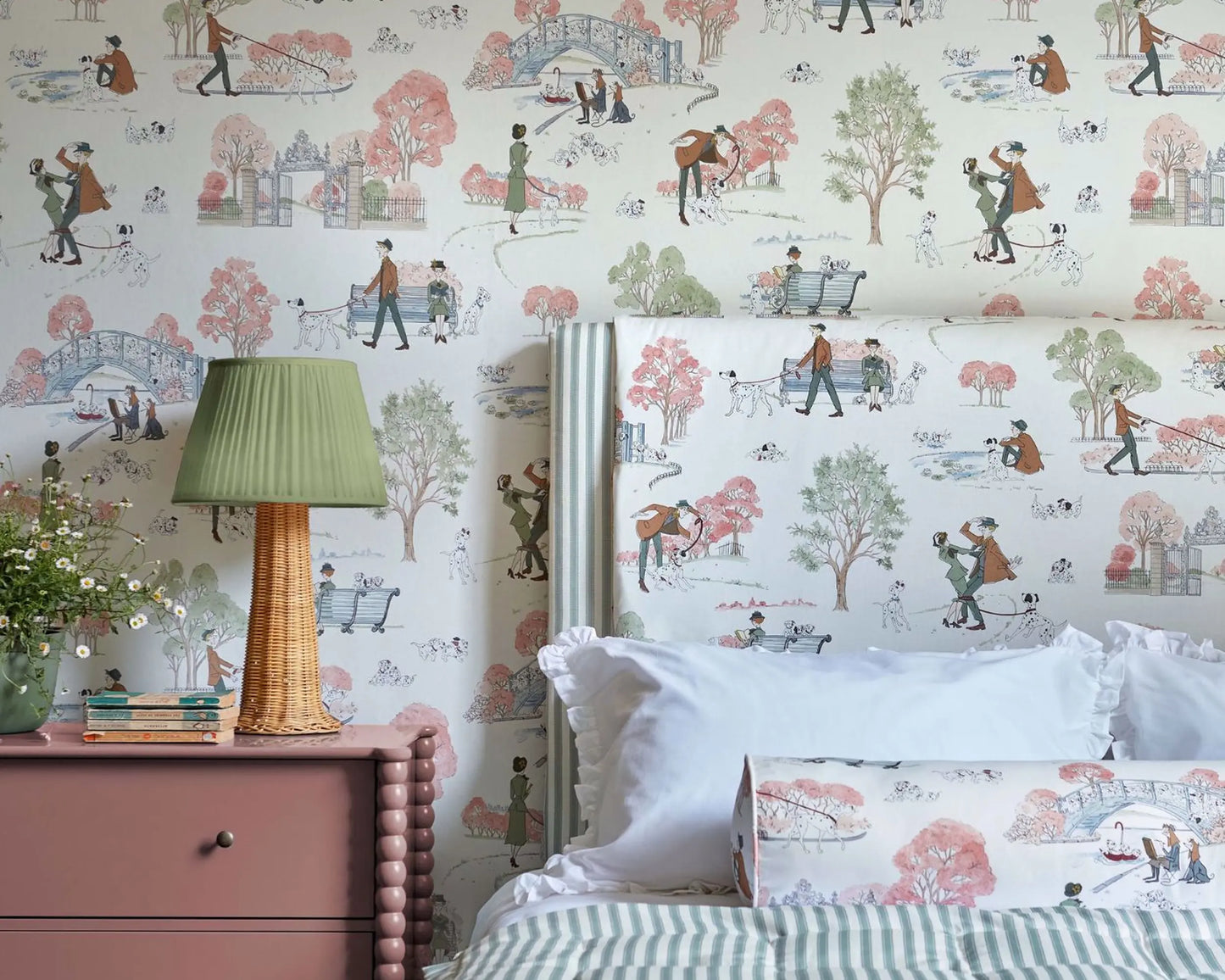 Sanderson 101 Dalmatians Breeze Blue