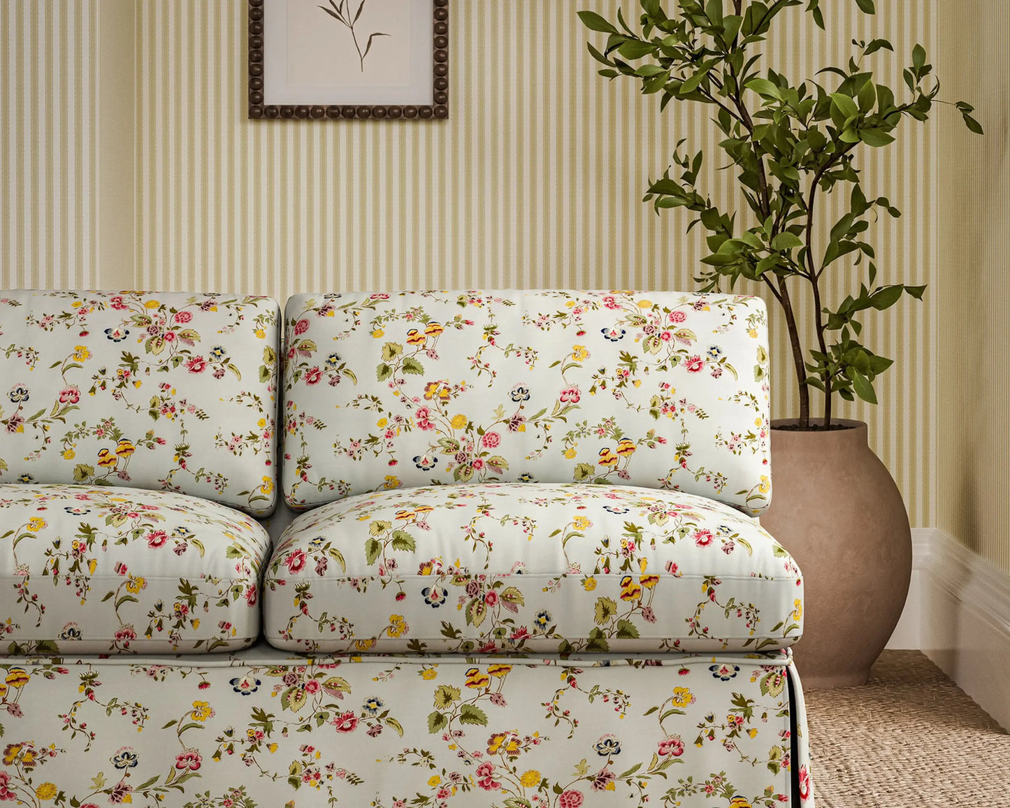 Sanderson Nectar Fields Porcelain/Blossom