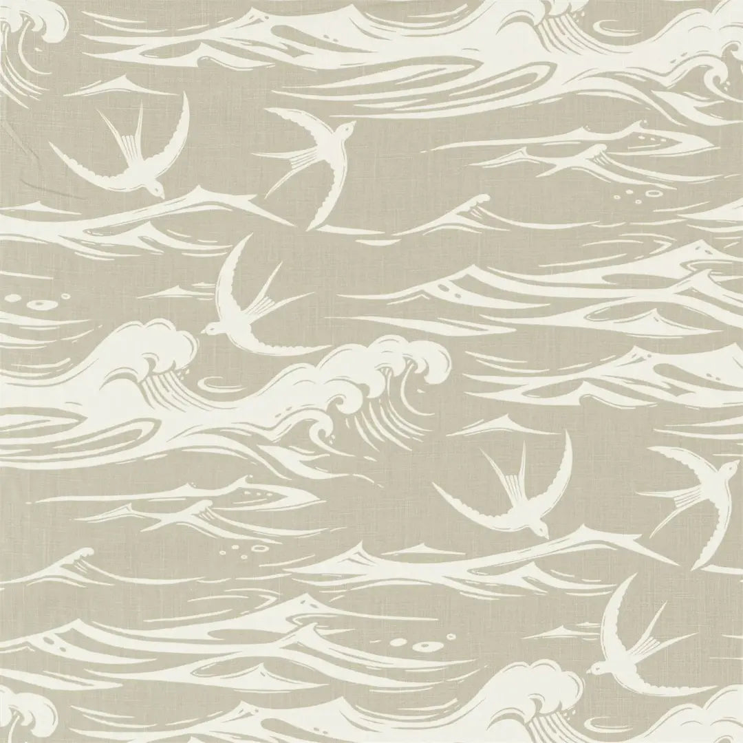Sanderson Swallows At Sea Linen