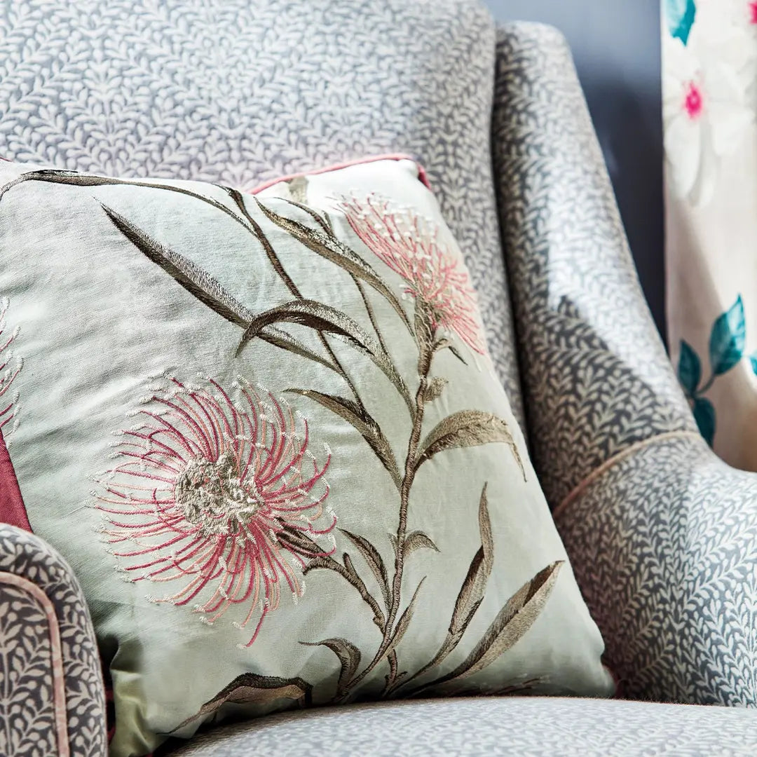 Sanderson Orchard Catherinae Embroidery