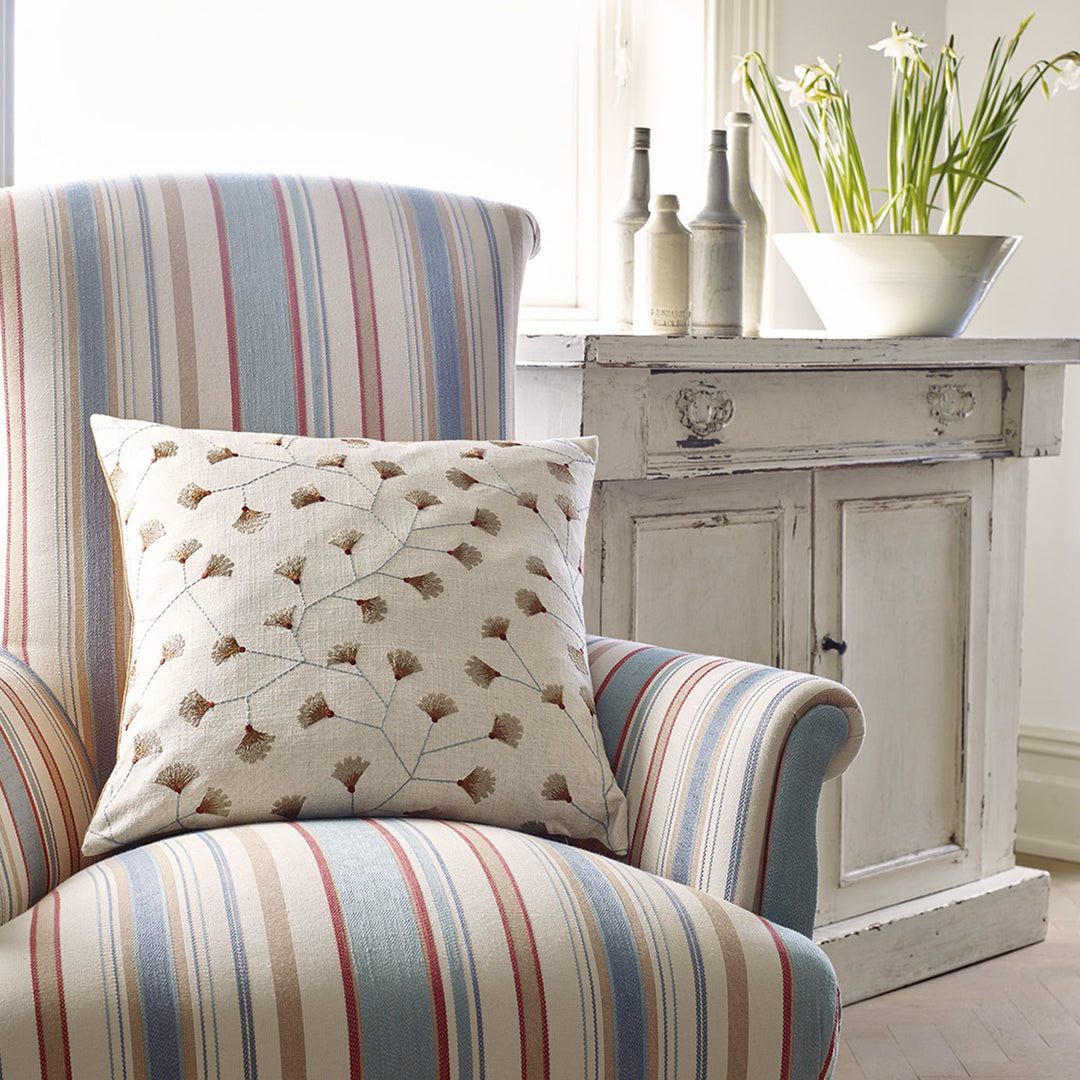Sanderson Dobby Stripe Mineral