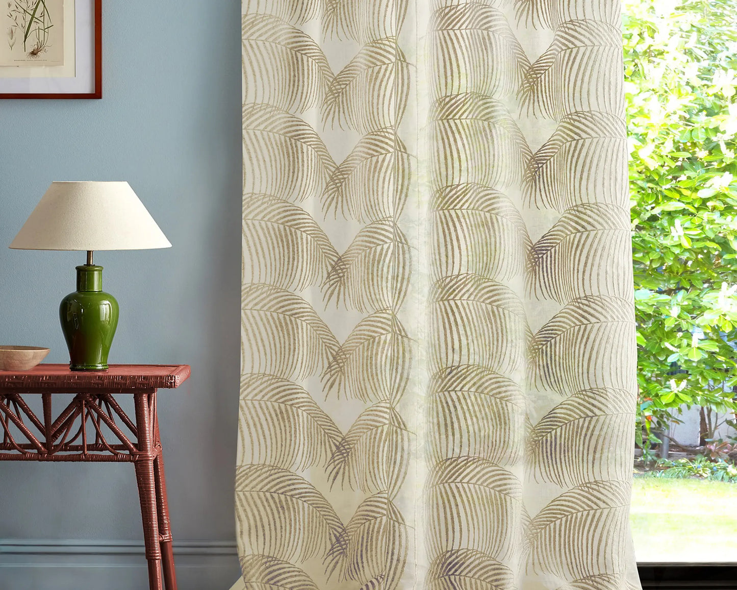 Sanderson Manila Leaf Sunsoaked