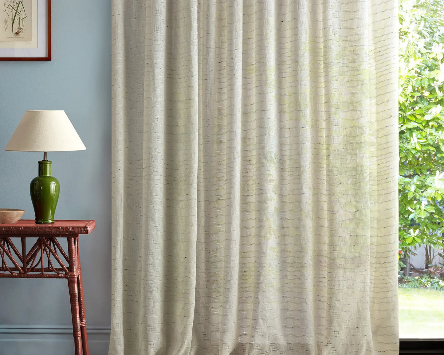 Sanderson Strandlines Seaspray & Pewter