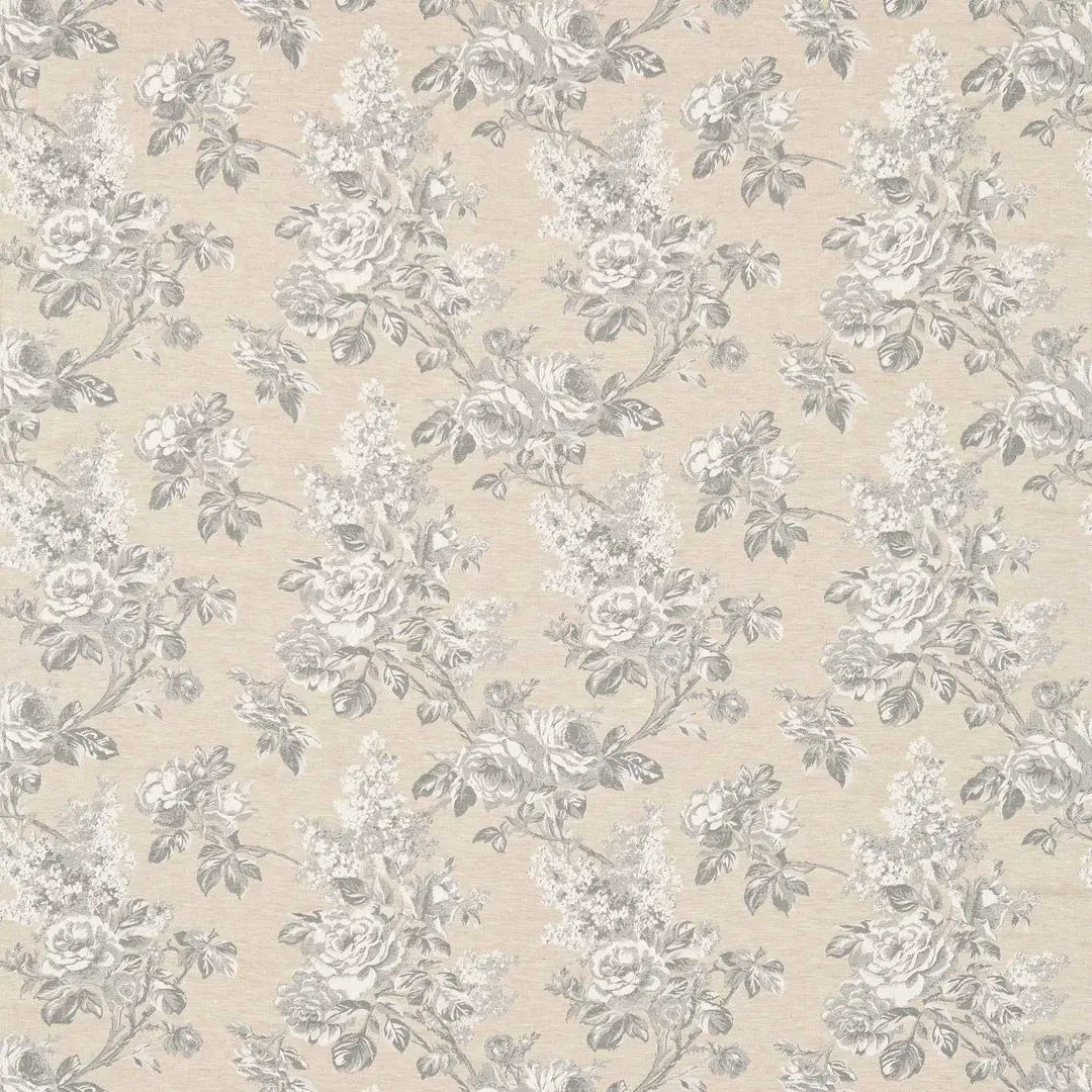 Sanderson Sorilla Damask Silver/Linen