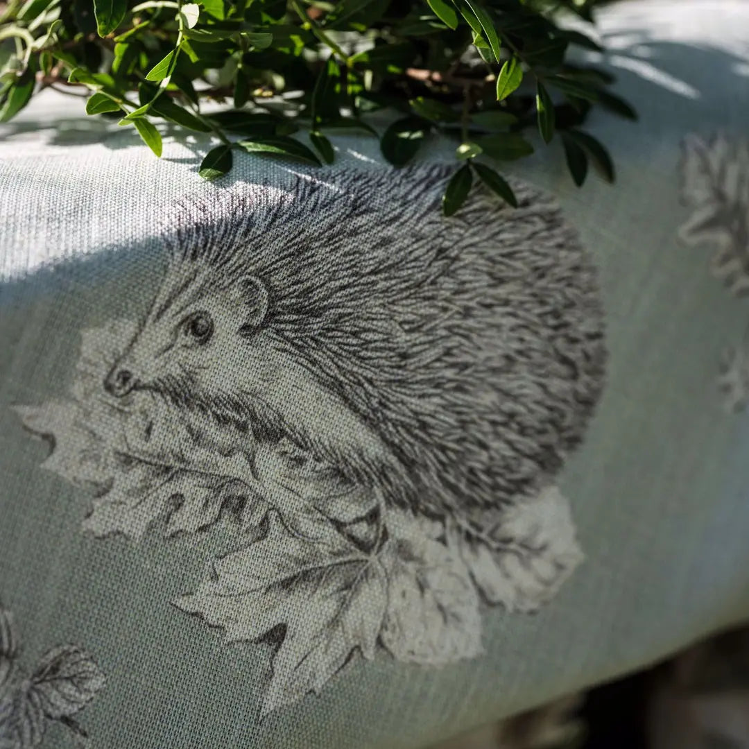 Sanderson Squirrel & Hedgehog Seaspray/Charcoal