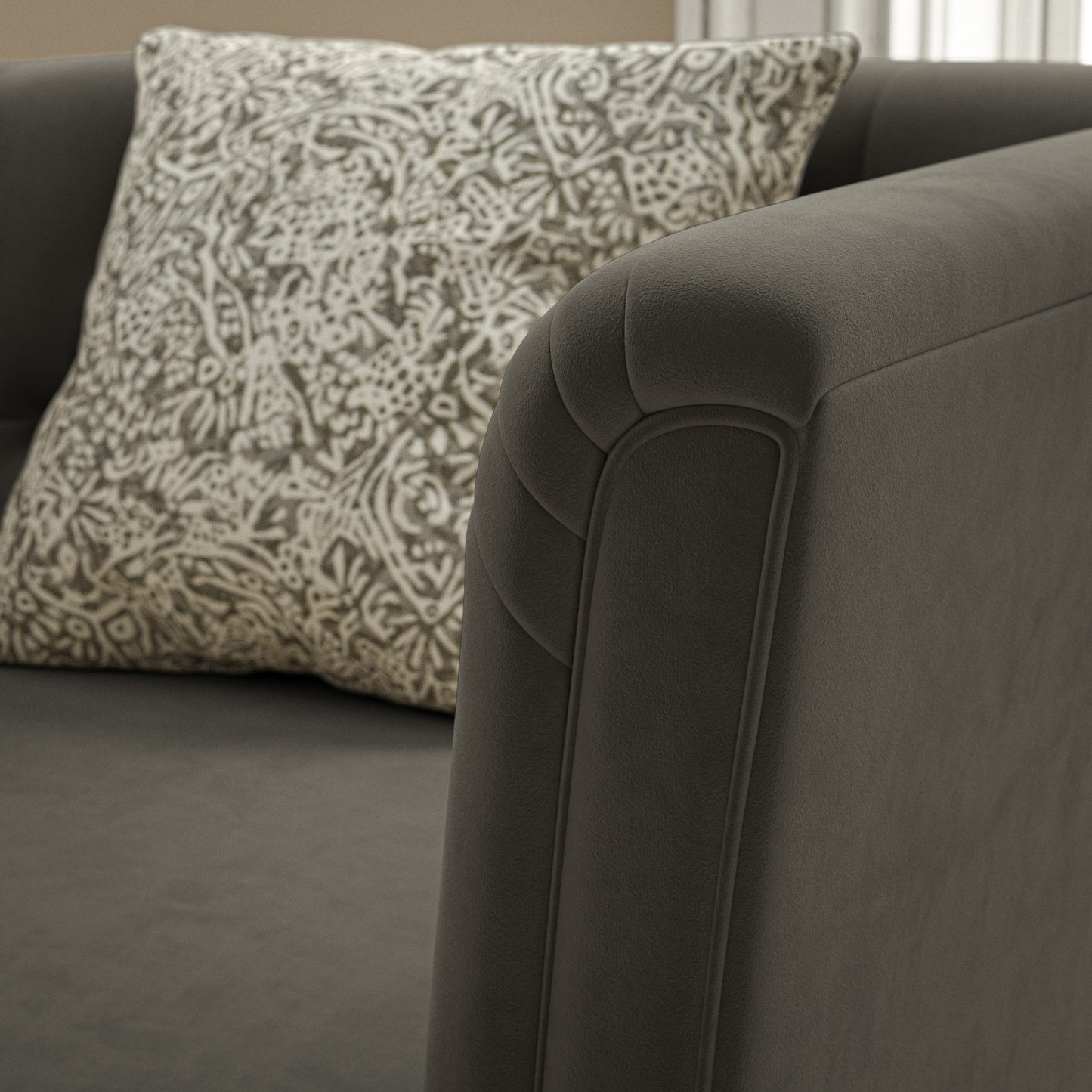 Warwick Eco-Velvet Slate