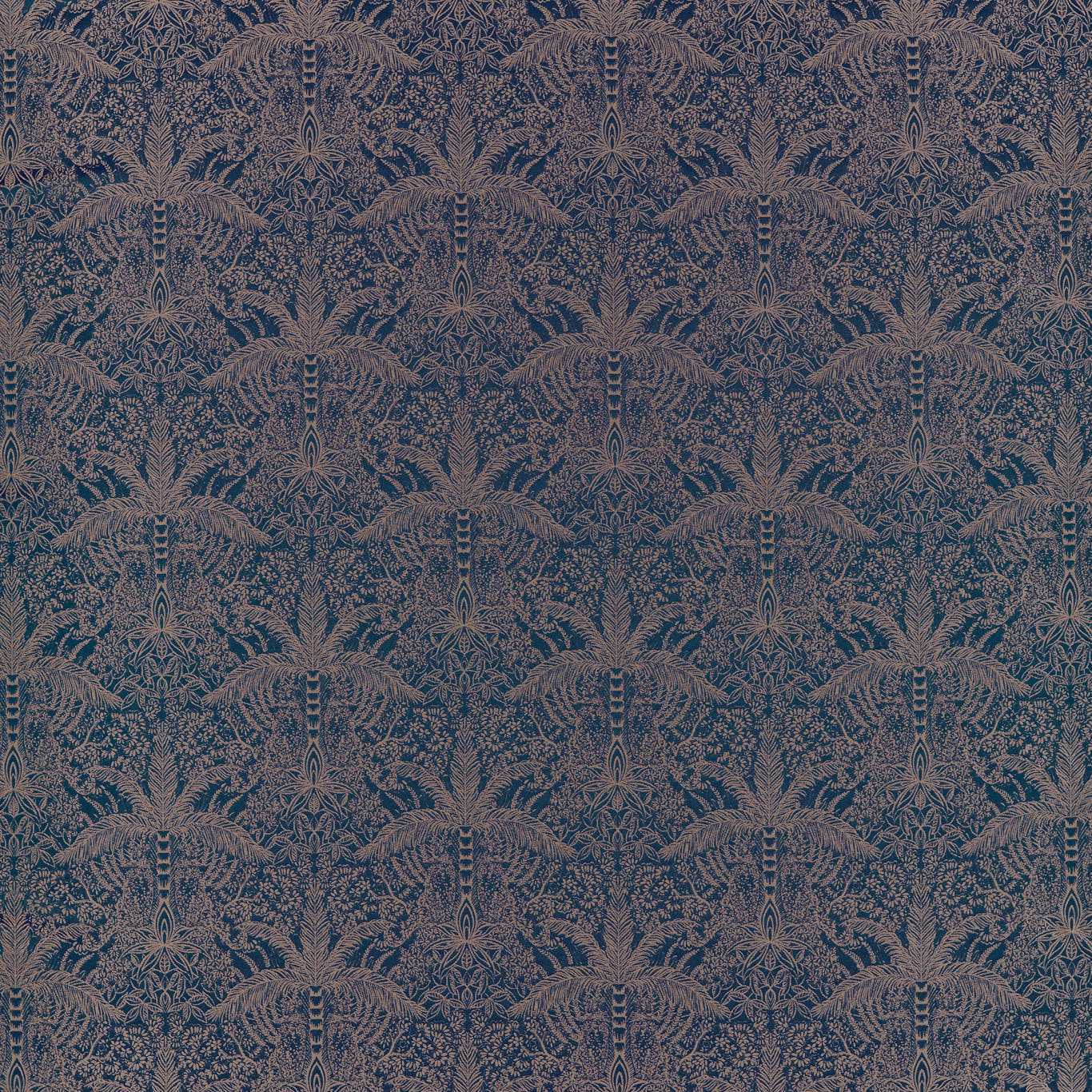 Clarke & Clarke Leopardo Midnight/Copper