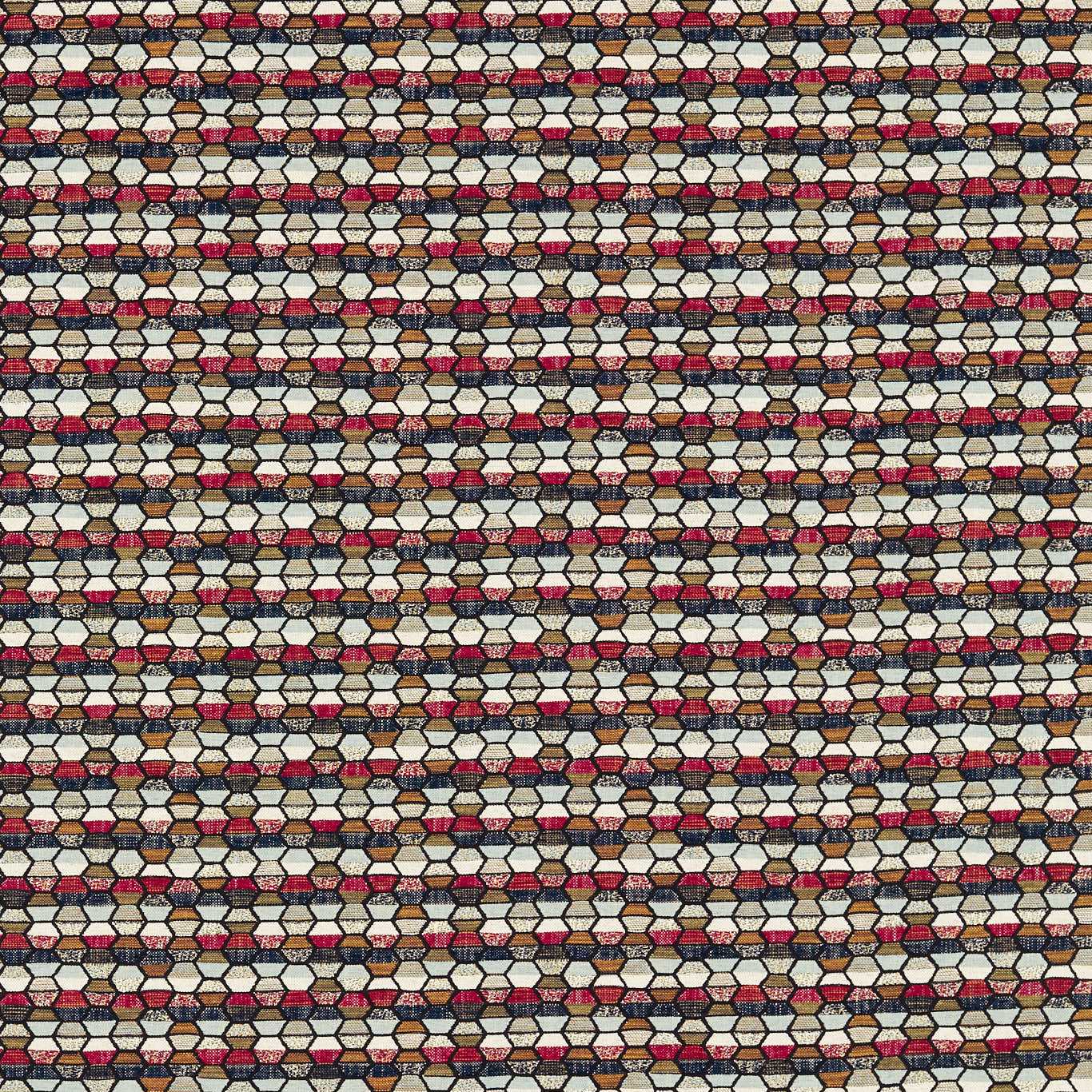 Clarke & Clarke Cosmic Midnight/Ruby