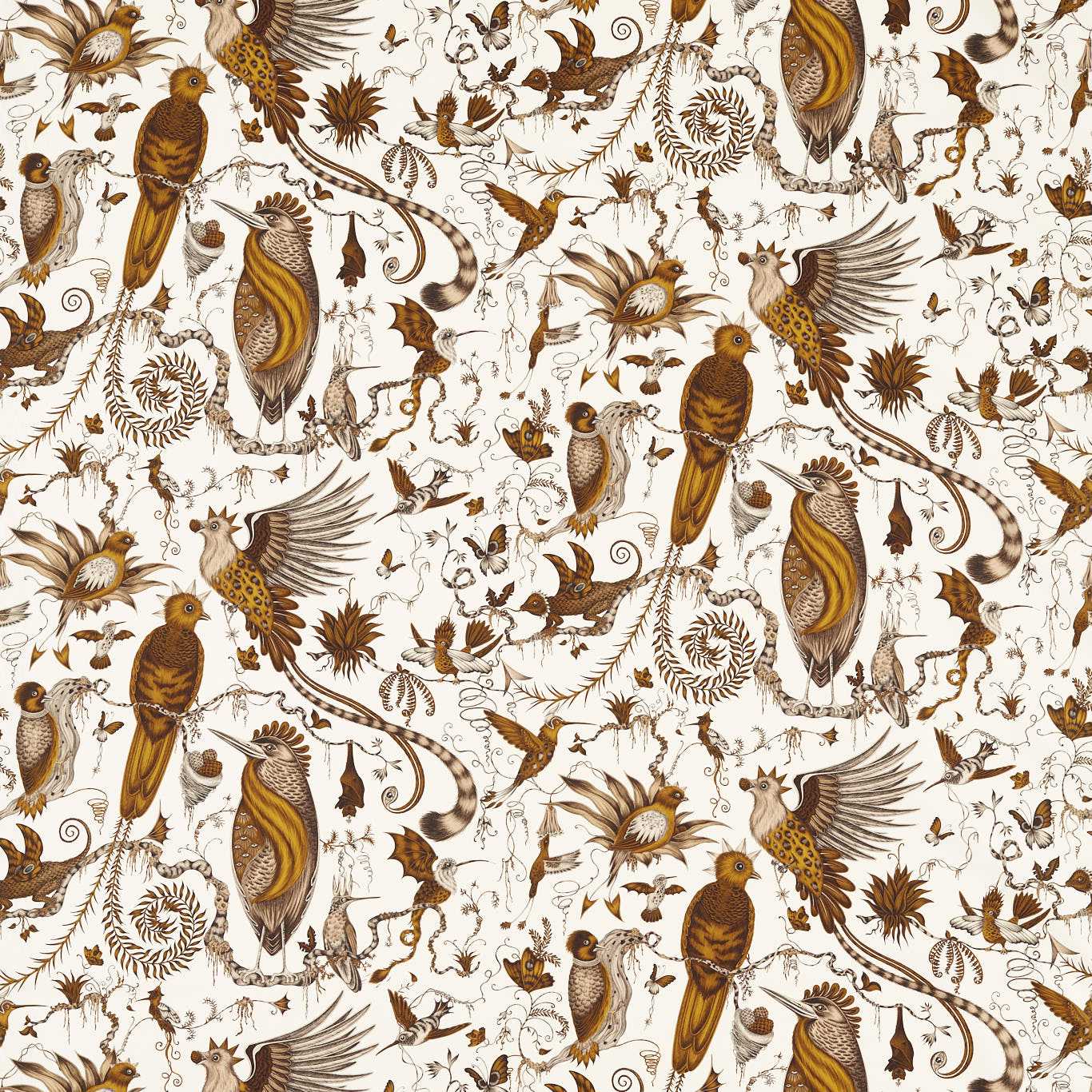 Clarke & Clarke Quetzal Gold