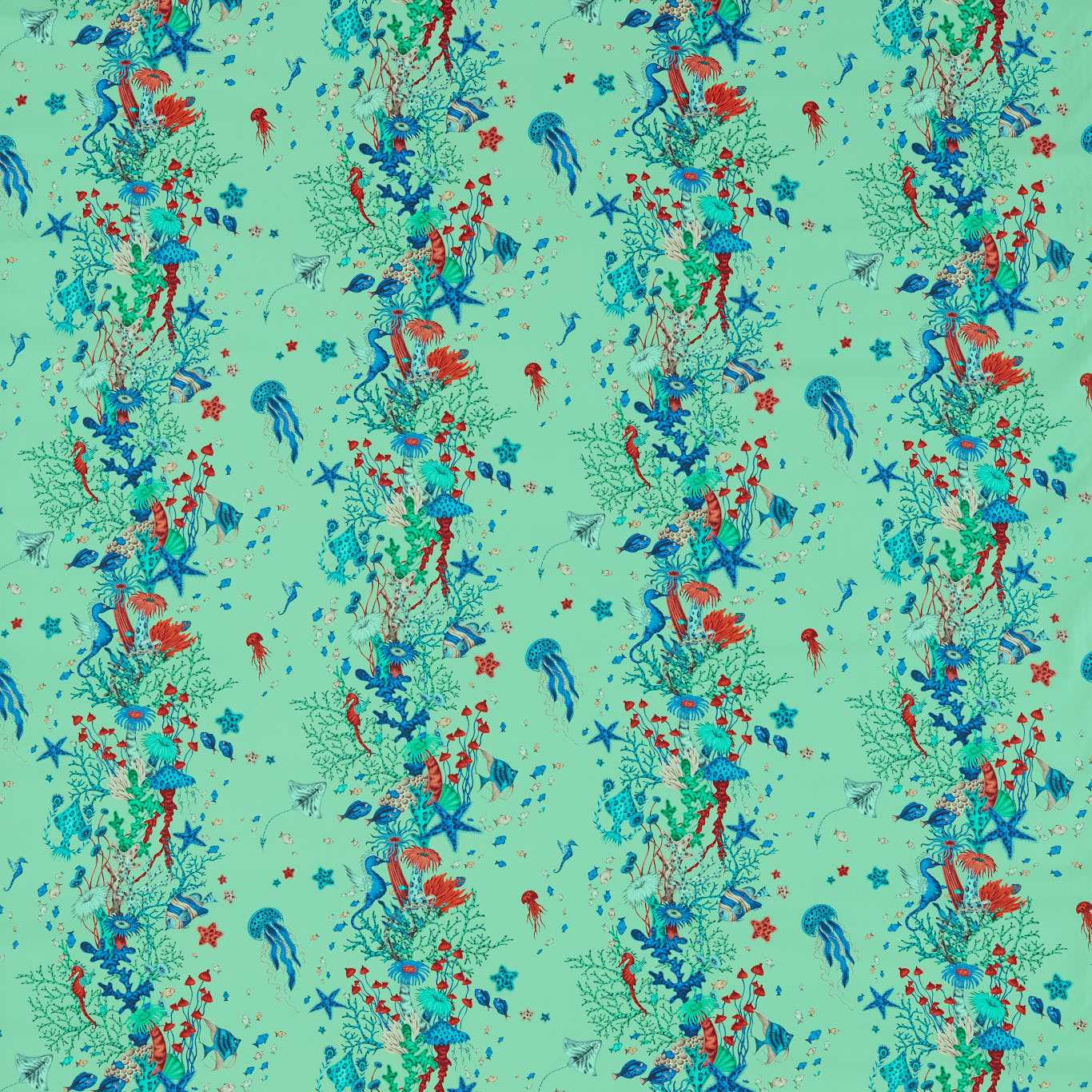 Clarke & Clarke Seaforest Aqua