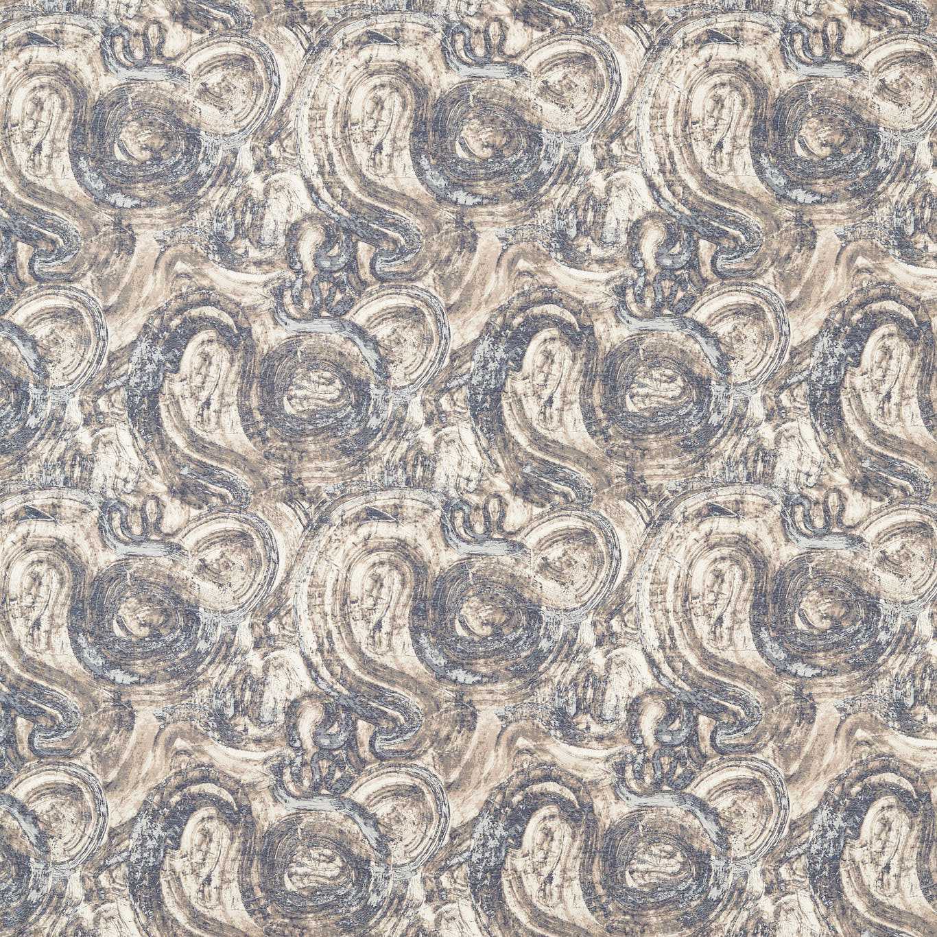 Clarke & Clarke Hatoum Jacquard Ink