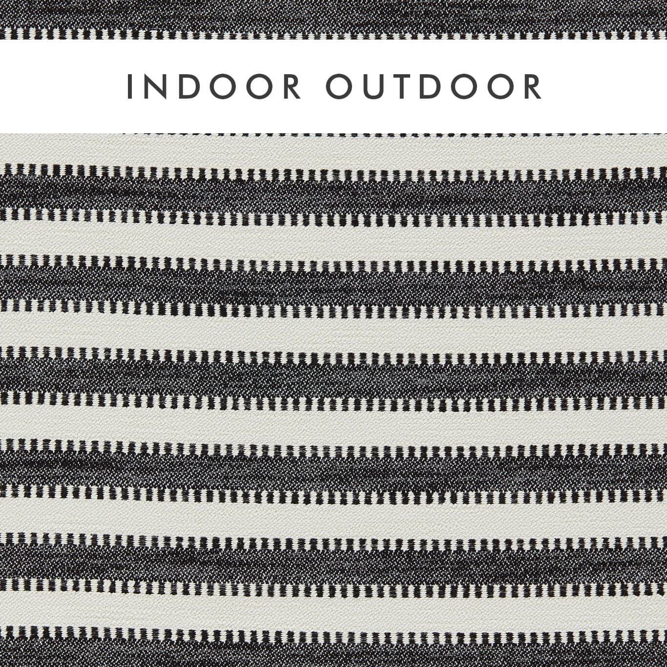 Harleqiuin Ocala Stripe Black Earth /Chalk Outdoor