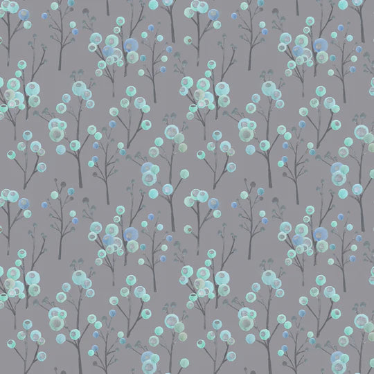 Voyage Maison Ichiyo Blossom Fabric Aqua