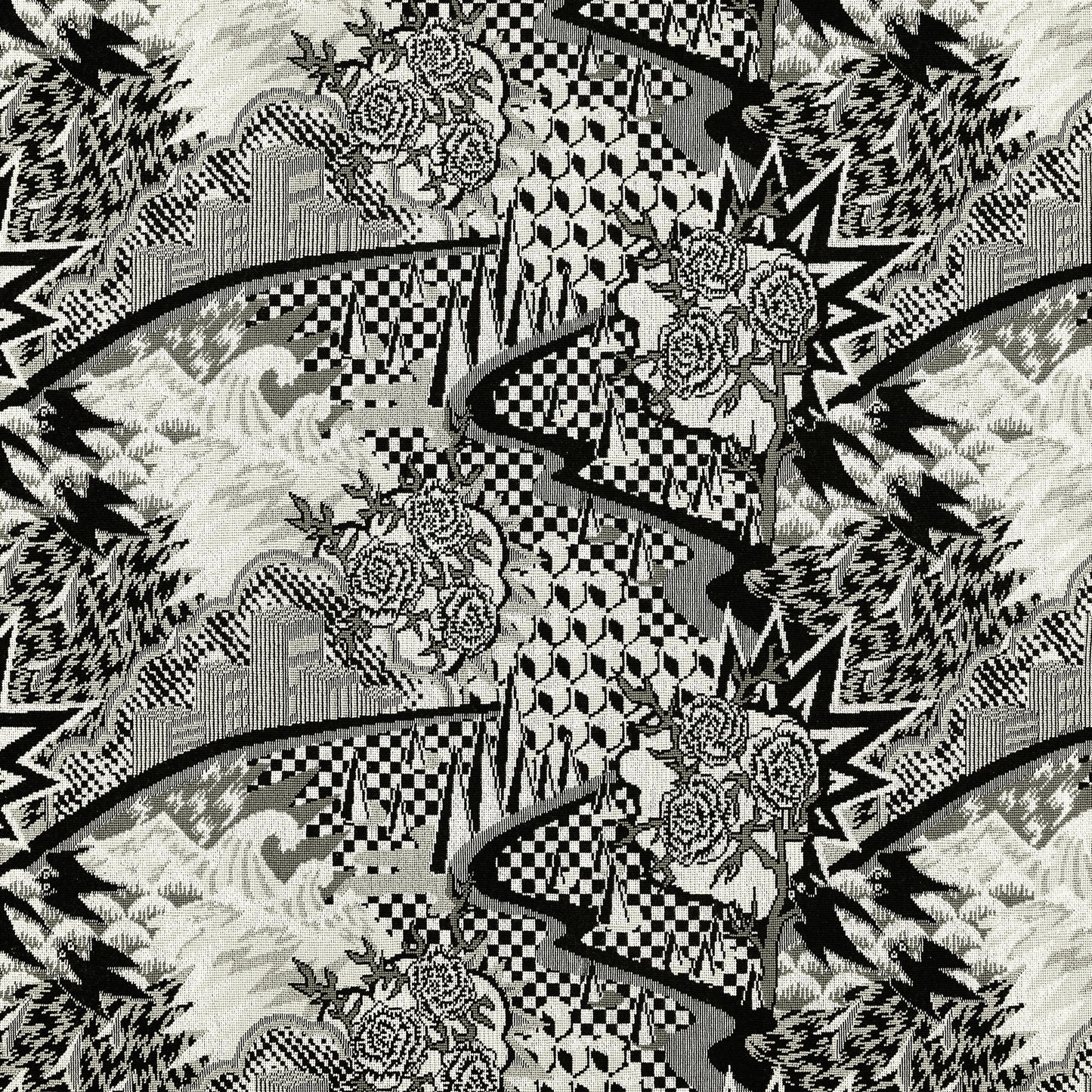 Kirkby Design Graphic Fairytale Monochrome