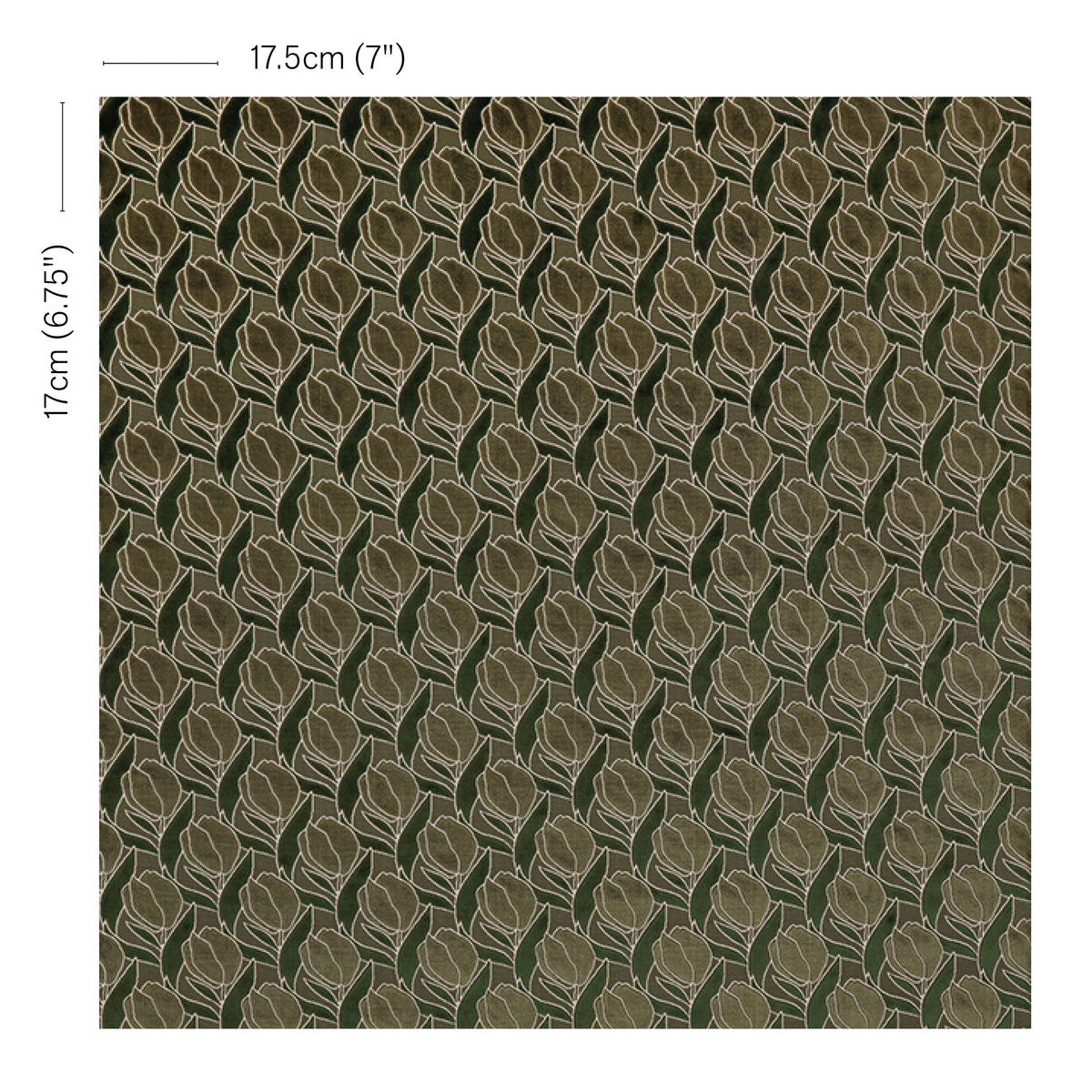 Kirkby Design Arabesque FR Crib 5 Pine Green