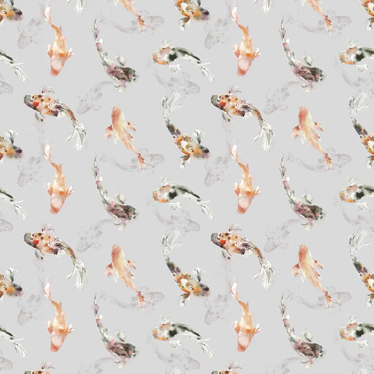 Voyage Maison Koi Carp Fabric Amber