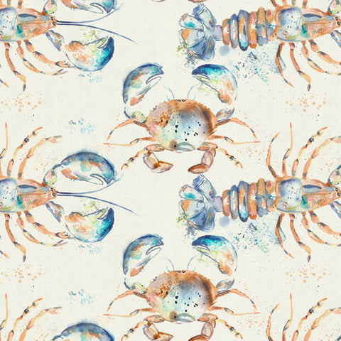 Voyage Lobster Printed Oil Cloth