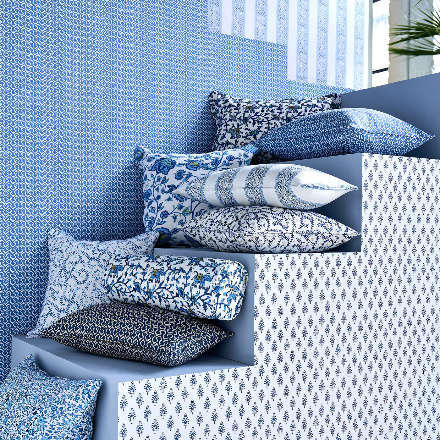 Clarke & Clarke Kalpa Cobalt