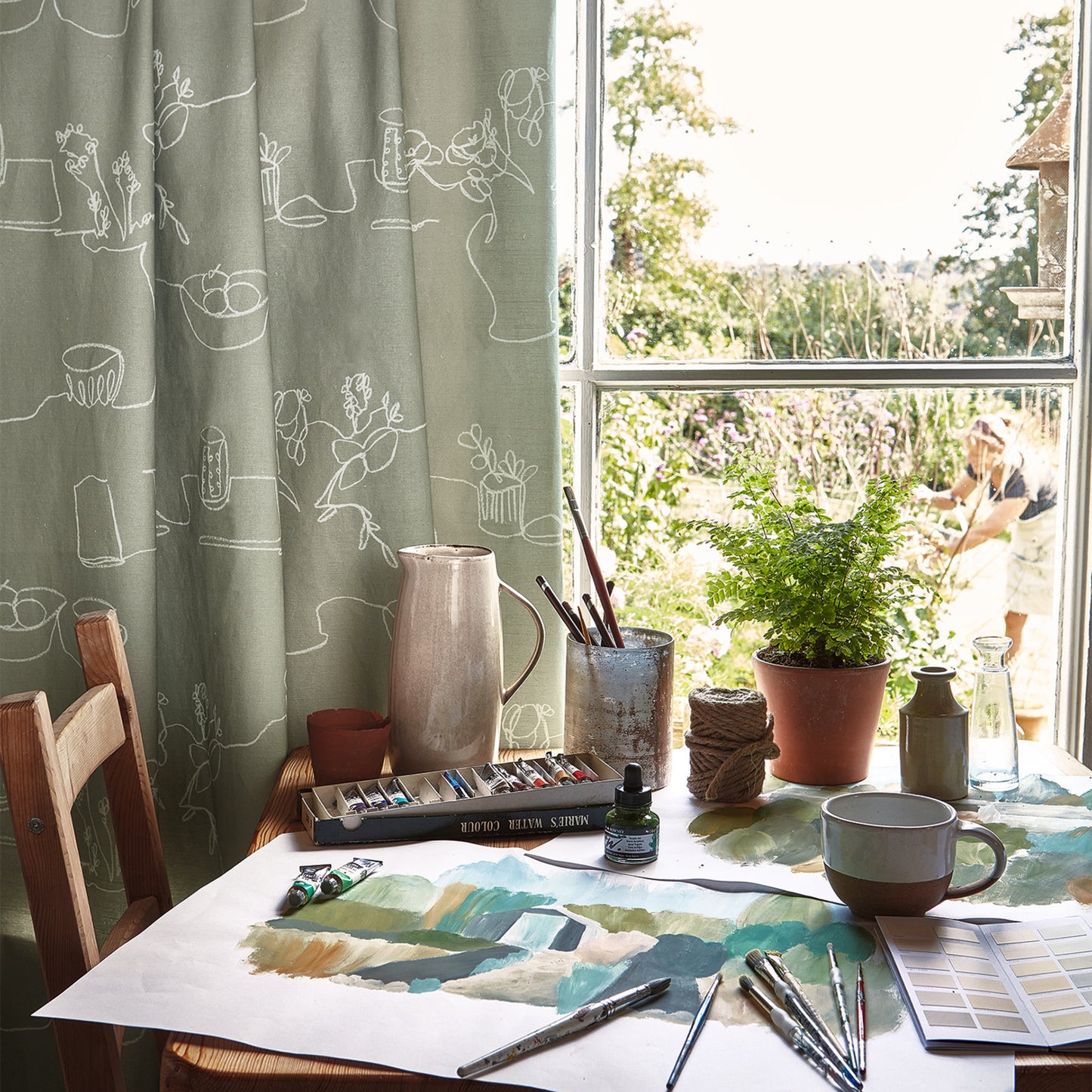 Villa Nova Tabletop Lichen