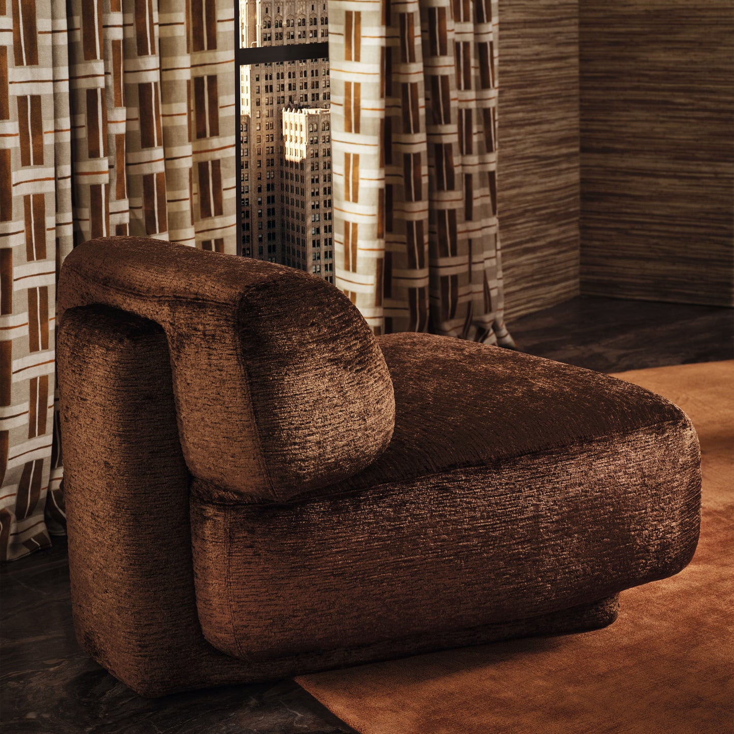 Zinc Textiles Mercer Cognac
