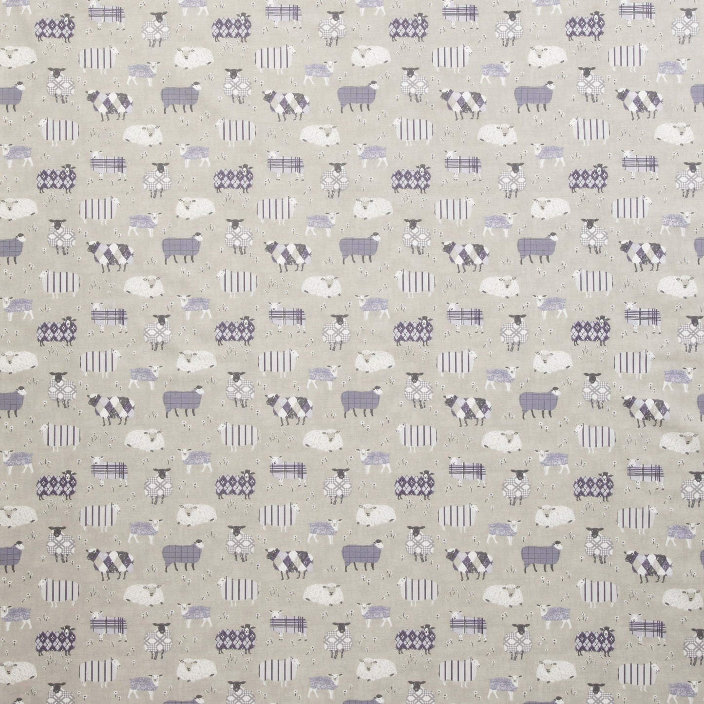 iLiv Baa Baa Designer Curtain Fabric Lavender