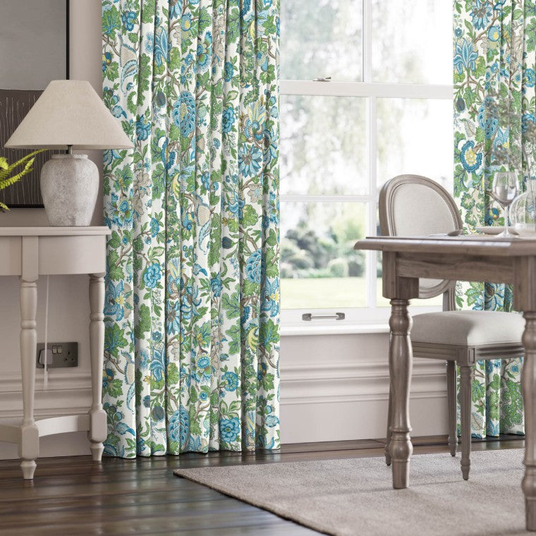 Warner House Fleurs Indienne Azure