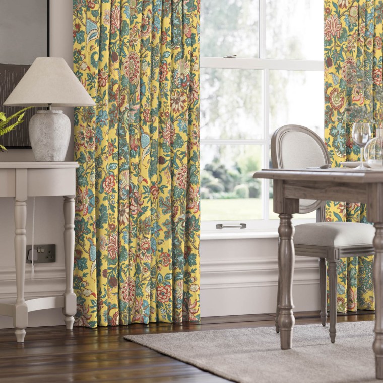 Warner House Fleurs Indienne Gold