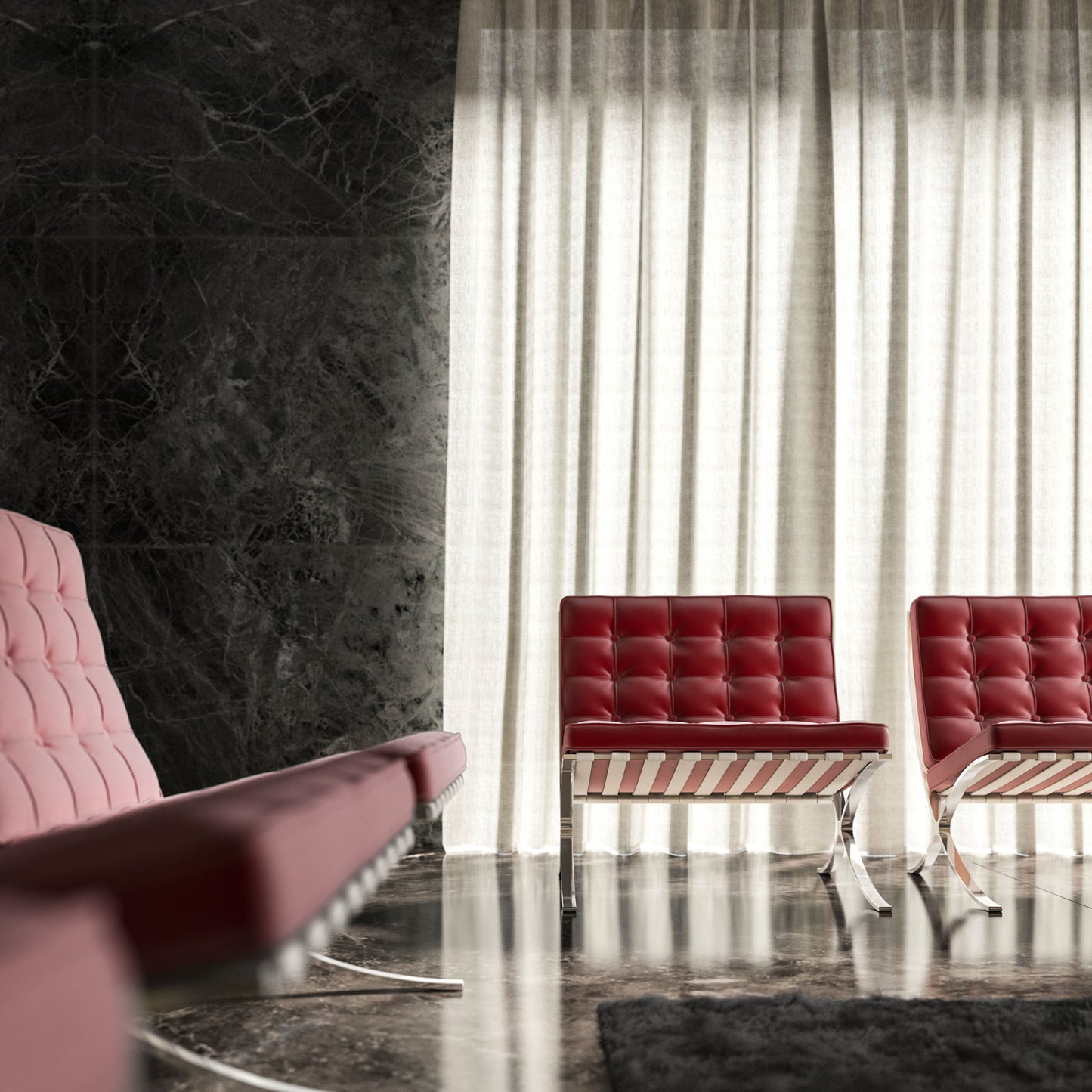 Warwick Plush Velvet IV Rouge