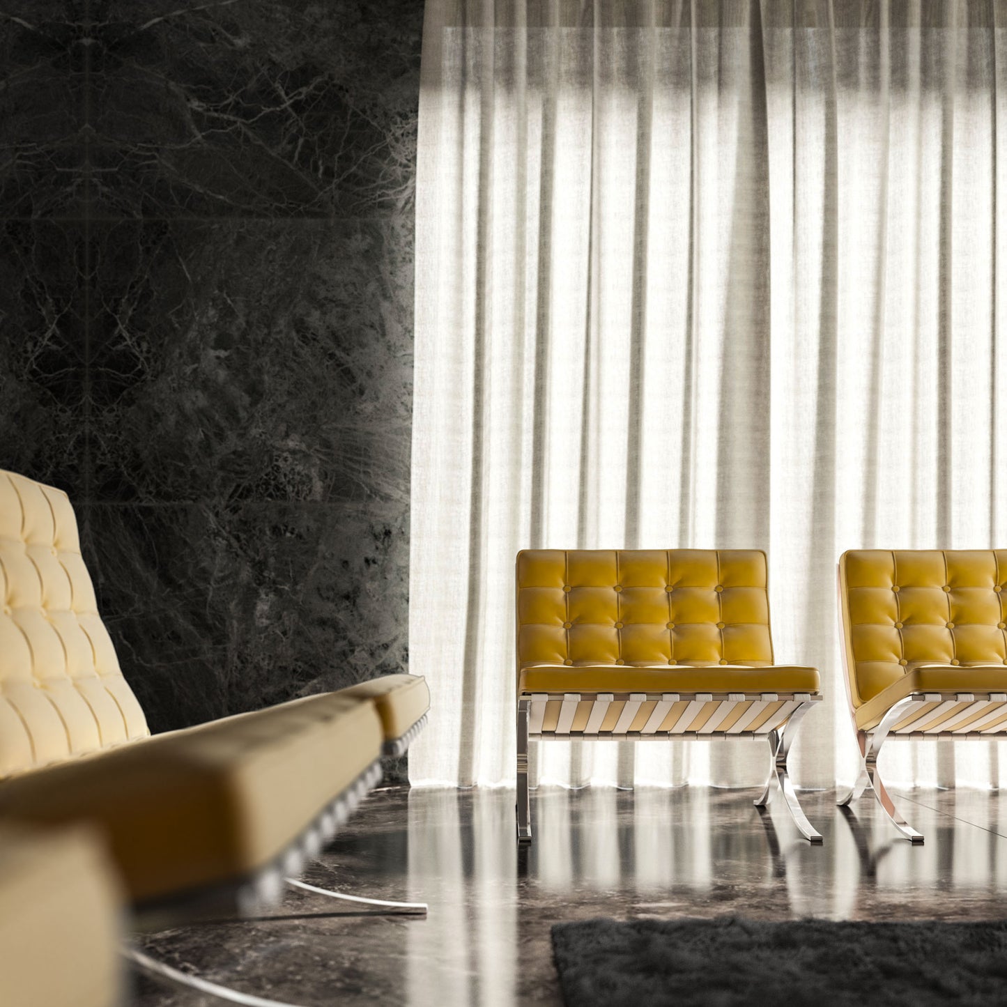 Warwick Plush Velvet IV Tumeric