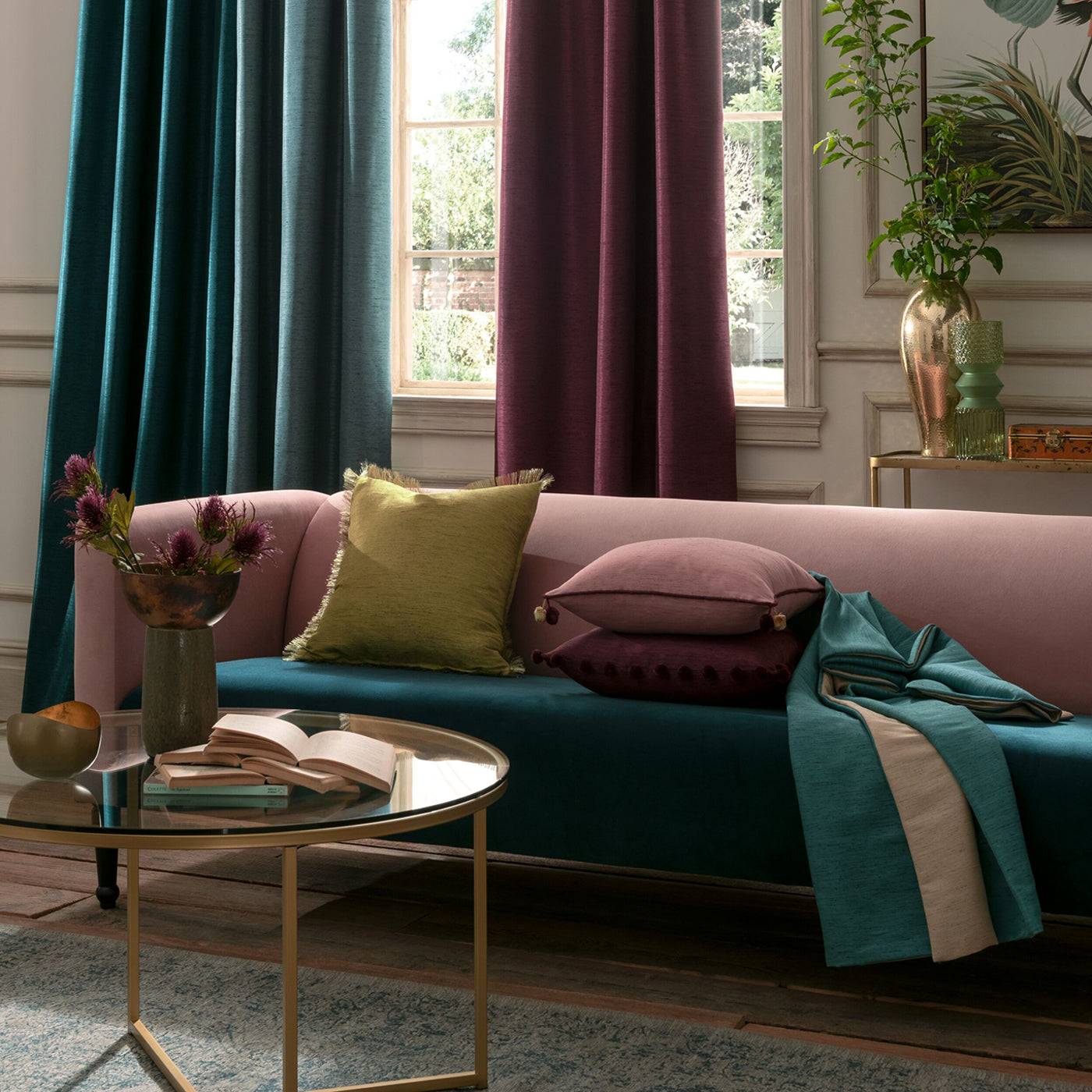 Clarke & Clarke Ravello Teal