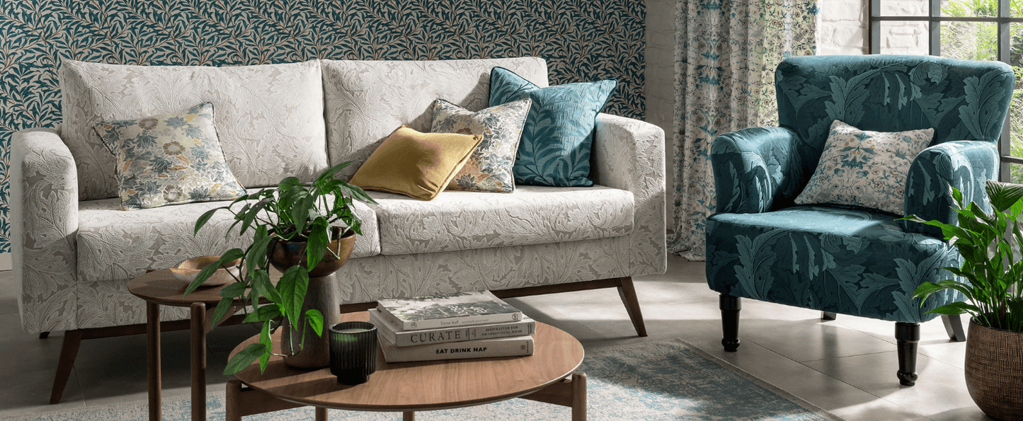 William Morris Mallow Weave Chartreuse