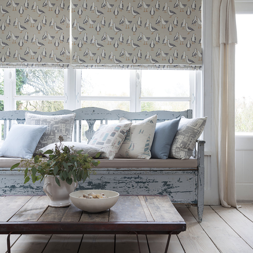 Clarke and Clarke Waterside Grey