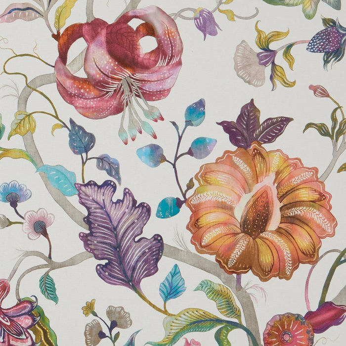Clarke and Clarke Delilah Summer/Cream