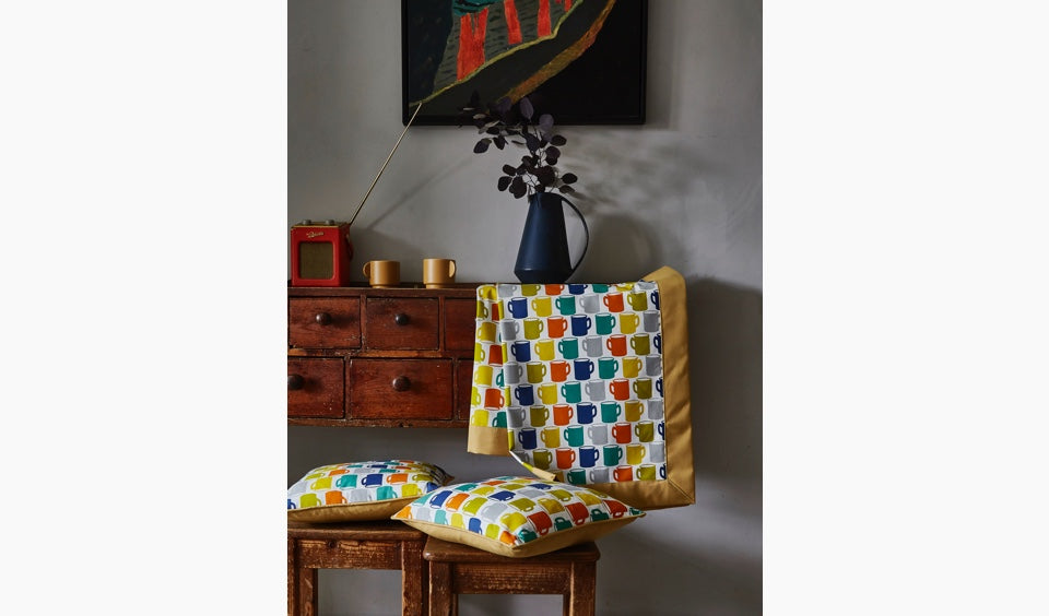 Prestigious Textiles Mug of Tea Citron