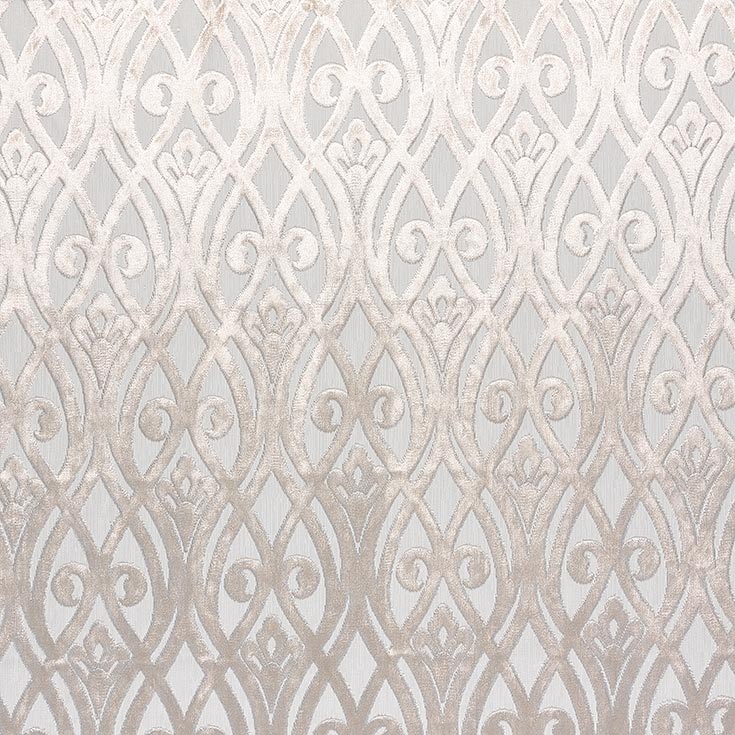 Fibre Naturelle Venice Sofia Curtain Fabric Cremisi