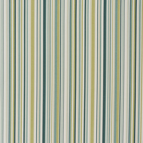 Fryetts Goa Stripe Fabric Spruce