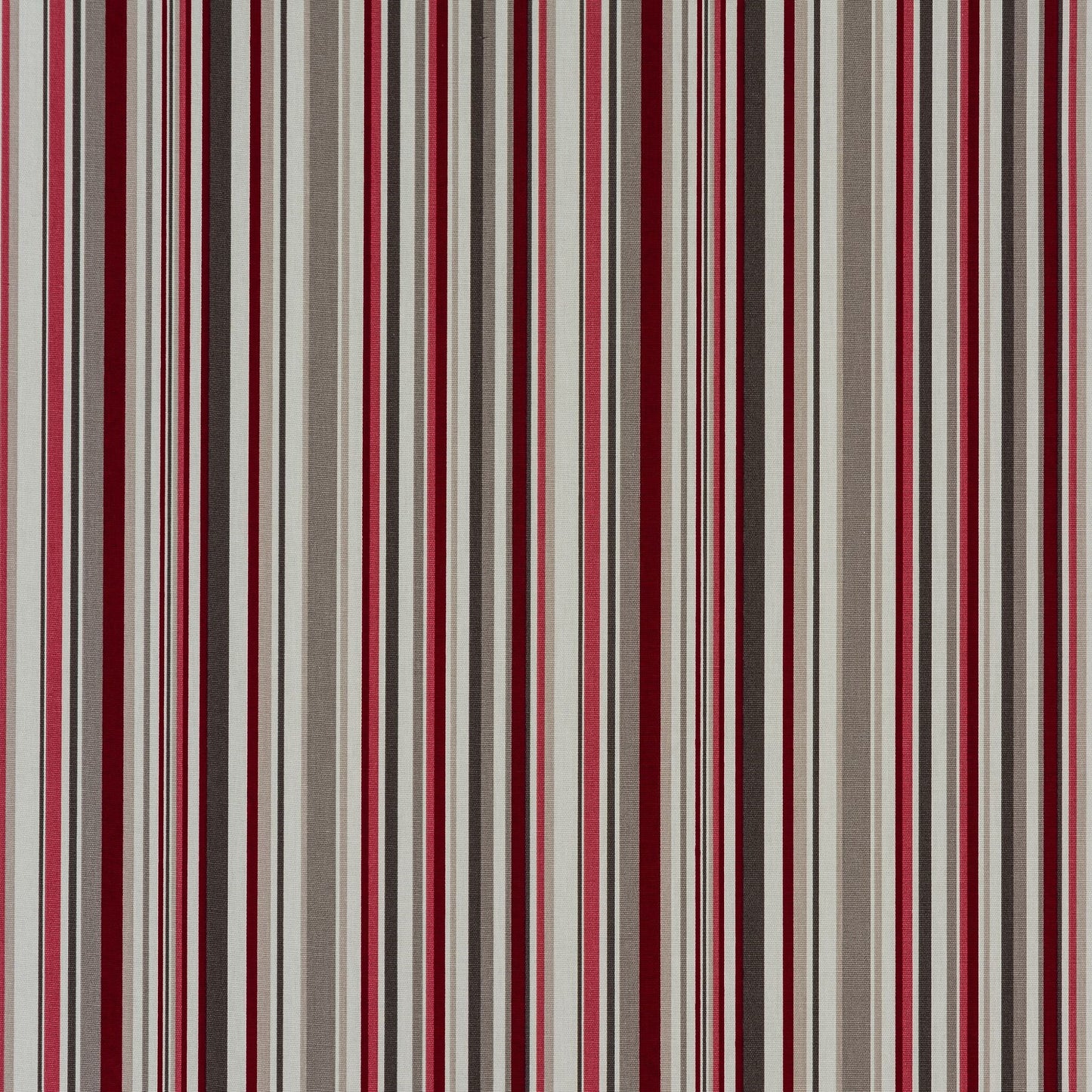 Fryetts Goa Stripe Fabric Cherry