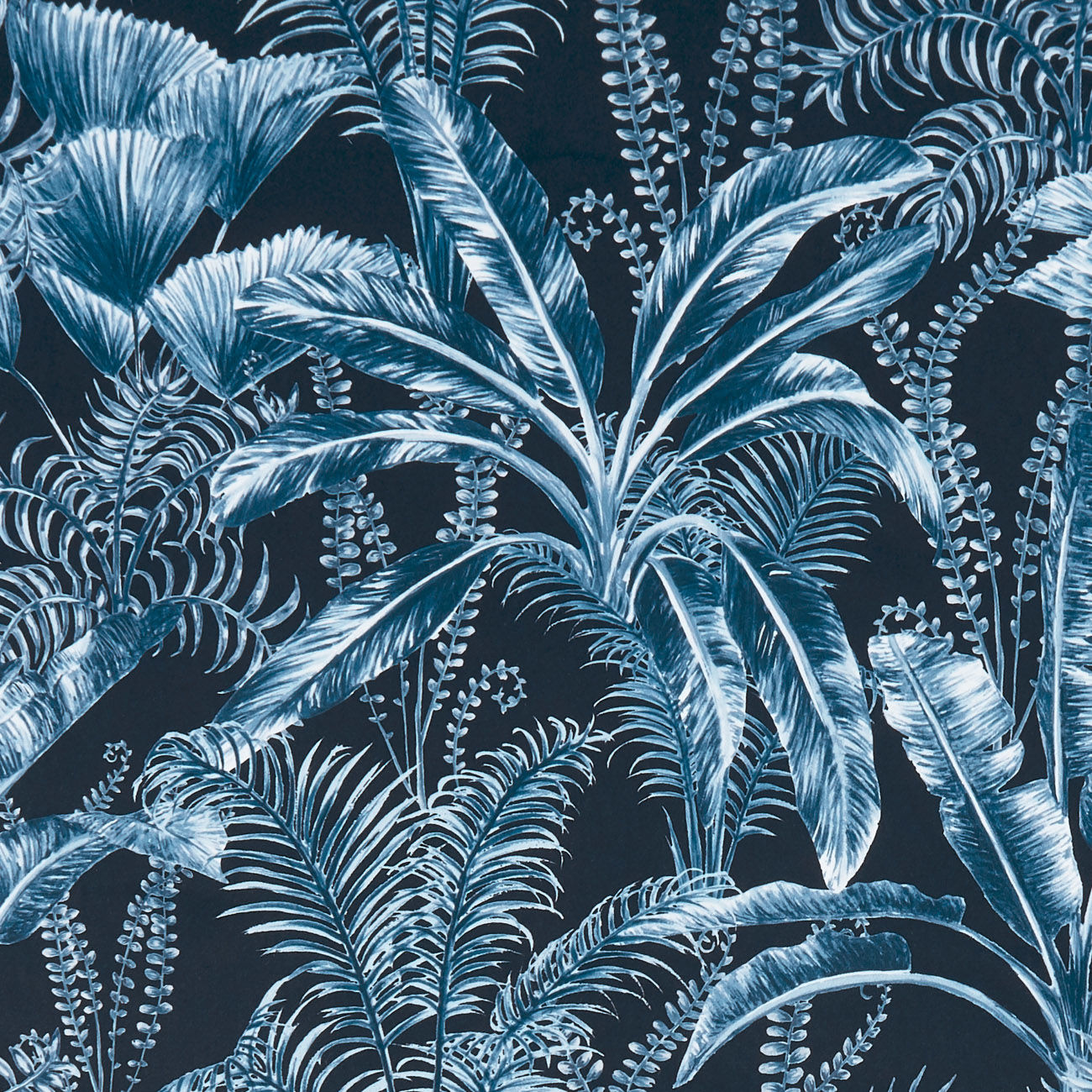 Clarke & Clarke Majorelle Velvet Midnight