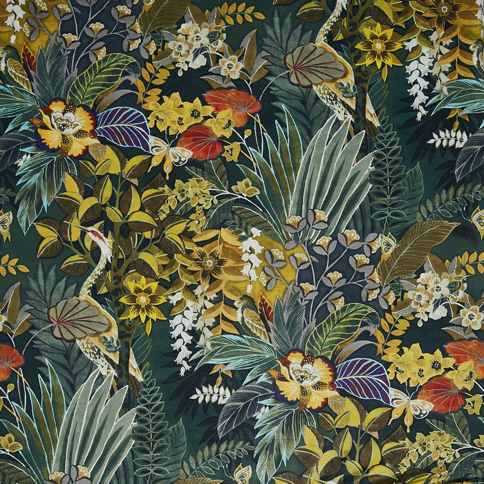 Prestigious Textiles Hidden Paradise Emerald