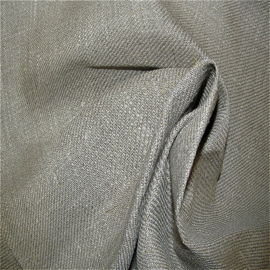 Linen VTS Natural Twill Curtain Upholstery Fabric