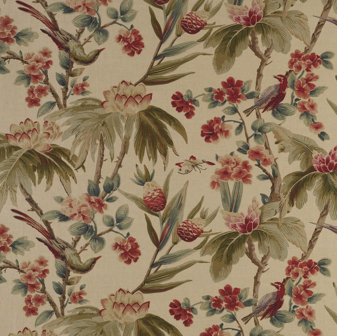 Warwick Bird & Blossom Antique